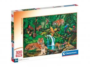 A dzsungel állatai 300 db-os Super puzzle - Clementoni