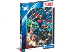 DC Comics: Az igazság ligája 300 db-os Super puzzle - Clementoni