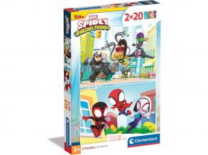 Disney Spidey 2x20 db-os Supercolor puzzle - Clementoni