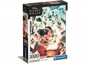 Disney: Mickey Egér klasszikus 1000 db-os Compact puzzle 50x70cm - Clementoni