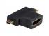 Akyga AK-AD-23 HDMI - miniHDMI - microHDMI 3-as adapter