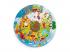 Bigjigs Wooden Seasons padló puzzle, kerek, 50 darab.