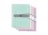 Herlitz Pastell A4 menta gumis mappa