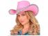 Pink cowgirl kalap partykra