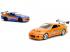 Halálos iramban: 2001 Nissan Silvia S15 és Toyota Supra 2db-os csomag 1/32 méretarányban - Jada Toys