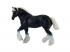 Mojo Horse World Fekete Clydesdale ló - 381083