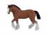 Mojo Horse World Barna Clydesdale ló - 381084