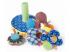 Nooboo - színes gyűrűs kúp - Manhattan toys
