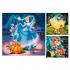 Disney hercegnők puzzle, 3x49 darabos