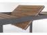 Elias kihúzható kerti asztal, antracit - 140/200x90x75 cm