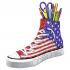 Ravensburger 3D Puzzle-Amerika Sneaker/de