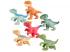 Heroes of Goo Jit Zu Minis: Jurassic World 6db-os dinoszaurusz mini figura szett