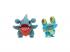 Pokémon harci figurák - Gible & Froakie, 2 db.