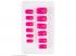 12 darabos öntapadós műköröm - Neon pink