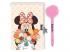 Disney: Minnie Egér titkos napló lakattal és pom-pomos tollal 12x18cm 60 lapos