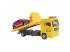 Kids Globe MAN Truck teherautó autóval, 19 cm