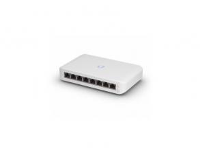 Ubiquiti UniFi USW-Lite-8-PoE 8port GbE LAN 4x PoE+ (52W) L2 menedzselhető switch