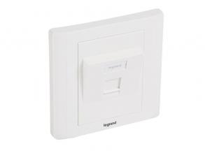 Legrand 632796 Linkeo 1xRJ45 keystone port fogadására süllyesztett szerelvény