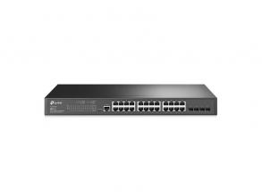 TP-Link TL-SG3428 JetStream 24xGbE LAN 4xGbE SFP port L2+ menedzselhető switch