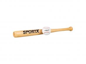 SportX baseball ütő labdával