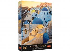 Santorini, Görögország 1000 db-os prémium puzzle - Trefl