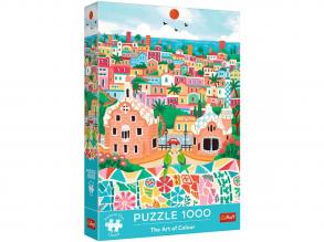 A színek muvészete, Barcelona 1000 db-os prémium puzzle - Trefl