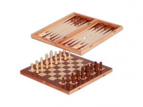 Sakk + Backgammon (nagy) 32 cm