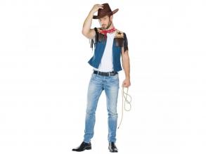 Cowboy mellény férfi jelmez