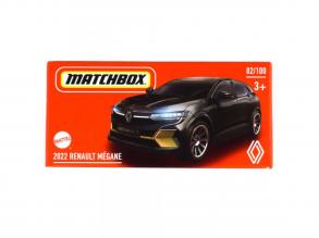 Matchbox: Papírdobozos 2022 Renault Mégane kisautó 1/64 fekete - Mattel