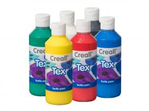 Creall textilfesték - 6x250 ml