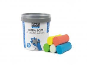 Creall Ultra Soft modellező gyurma - 300 g - színes