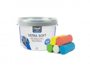 Creall Ultra Soft modellező gyurma - 1100 g - színes