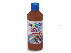 Acrylic 250ml-s akril festék barna színben - Carioca