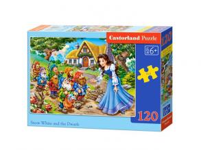 Hófehérke és a hét törpe 120db-os puzzle - Castorland