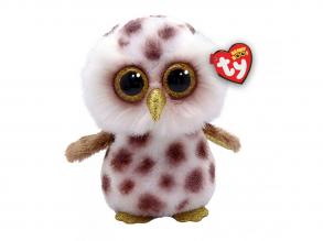 Ty Beanie Boo's Whoolie foltos bagoly, 15cm