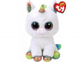 Beanie Boos PIXY fehér unikornis plüss 24 cm