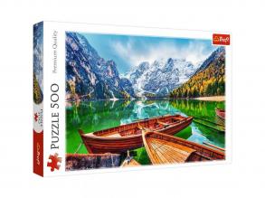 Braies-tó, Olaszország 500 db-os puzzle - Trefl