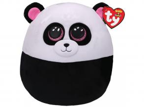 Ty Squish-a-Boos párna alakú plüss figura BAMBOO, 30 cm - panda