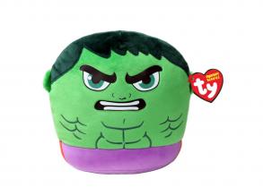 Ty Squishy Beanies párna alakú plüss figura Marvel HULK, 22 cm