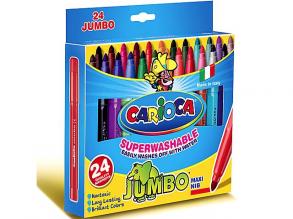 Jumbo filctollszett 24db - Carioca