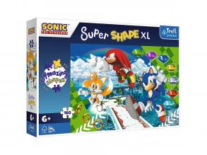 Sonic a sündisznó és barátai XL 160 db-os Super Shape puzzle - Trefl