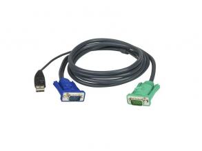 ATEN 2L-5202U KVM Kábel USB VGA 1,8m