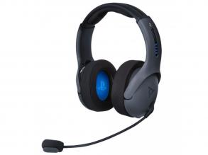 PDP 051-049-EU-BK LVL50 PS4/PS5/PC vezeték nélküli szürke headset