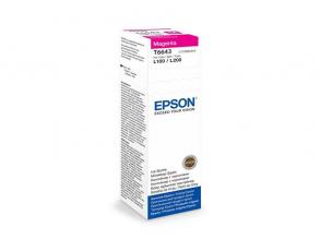 Epson T6643 70ml EcoTank kompatibilis magenta tintapalack