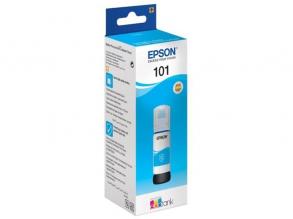 Epson T03V2 70ml EcoTank kompatibilis cián tintapalack