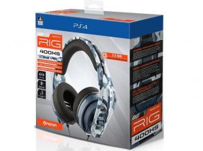 Nacon 2807092 RIG 400 HS PS4 kék terepmintás headset