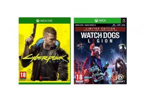 Cyberpunk 2077 (magyar felirattal) + Watch Dogs Legion Limited Edition Xbox One/Series játékcsomag