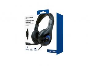 BigBen 2807364 V1 PS4/PS5 sztereo fekete gamer headset