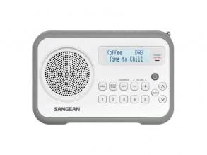 Sangean DPR-67 W/G DAB+/FM-RDS fehér-szürke digitális rádióvevő