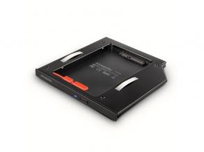 Axagon RSS-CD09 2,5" SATA SSD/HDD caddy optikai meghajtó beépítő keret